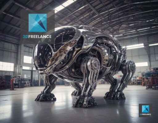 insecte spatial modélisation 3d