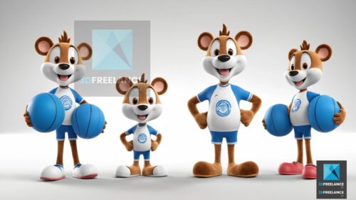 mascotte basketball