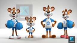 mascotte basketball