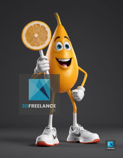 mascotte citron