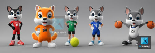 mascottes sportives