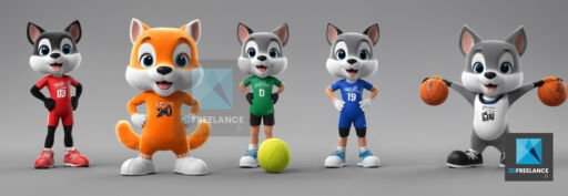 mascottes sportives