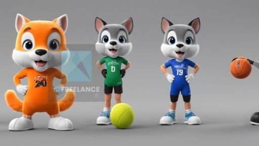 mascottes sportives