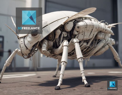 prototype boston dynamics modélisation 3d