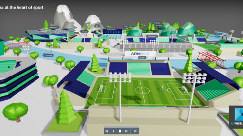 arkema carte 3d interactive