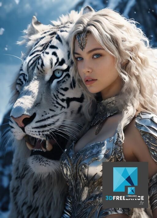 illustration IA femme