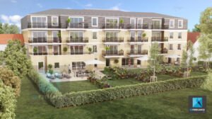image 3d résidence immobilier ile de France