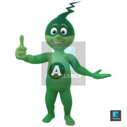 mascotte énergies vertes