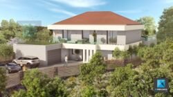 modélisation 3d maison moderne