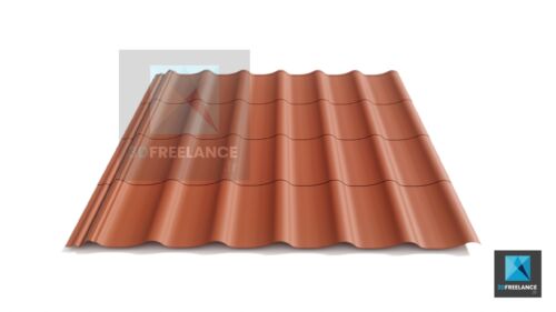 illustration 3d tuiles freelance