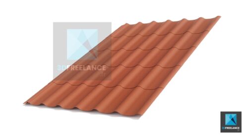 modélisation 3d tuiles freelance