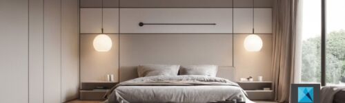 designer intérieur chambre à coucher freelance