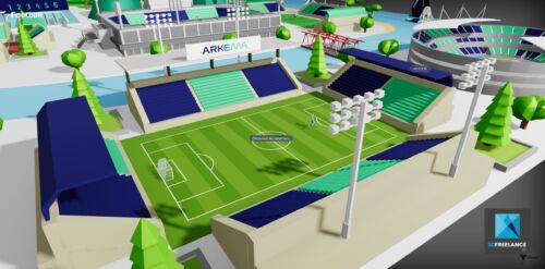 Mod&eacute;lisation 3D pour jeux vid&eacute;o freelance