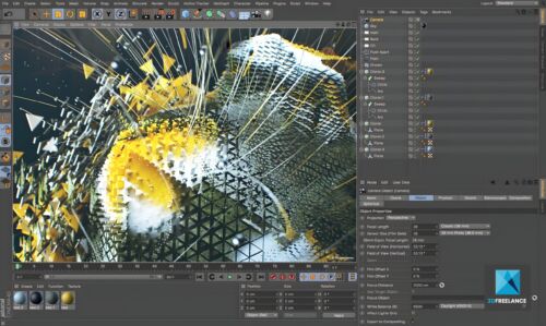freelance cinema 4d