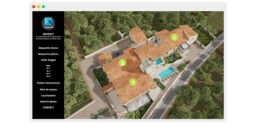 présentation interactive immobilier écran ordinateur