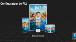 configurateur 3D de PLV