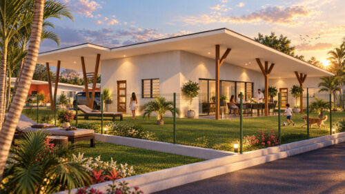 modélisation 3d ia immobilier Guyane
