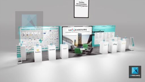 création Pavillon des innovations Luxembourgeoises