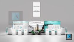 design stand Pavillon des innovations Luxembourgeoises