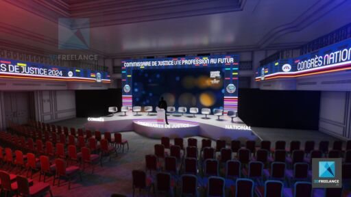 scénographie CNCJ2024 modélisation 3D