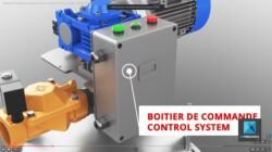 animation 3d Système de Filtration d'Eau