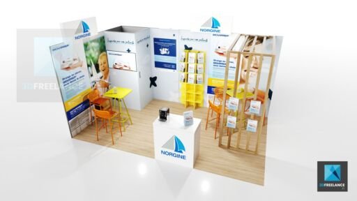 designer stand santé