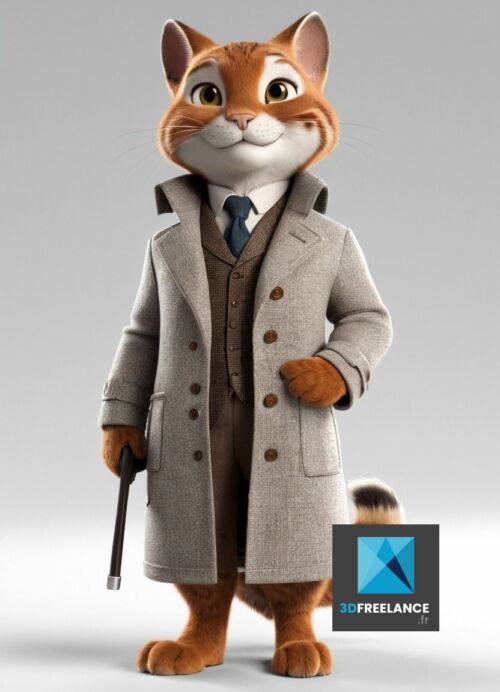 personnage chat