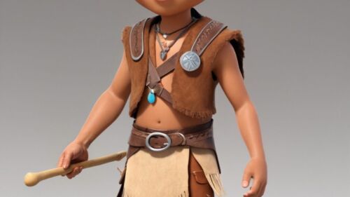 personnage indien d’Amérique
