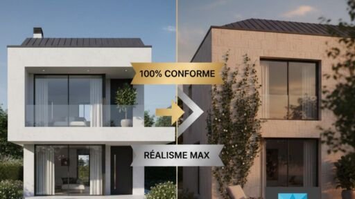 image 3d immobilier vs ia