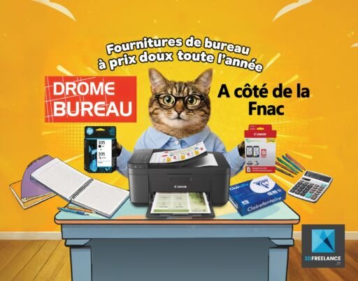 affiche 4x3 freelance