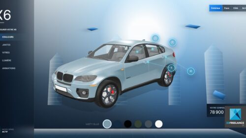 Configurateur Automobile 3D Freelance | Modélisation & Rendu Temps Réel