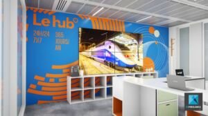 design espace accueil SNCF