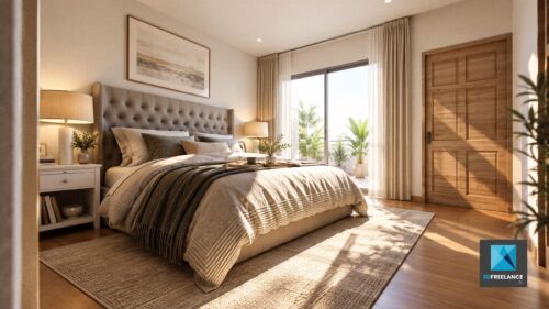 Visite 3D et IA d'un appartement